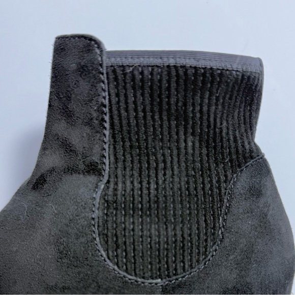 Vince black boots Women's 7.5 shoes Ilona Pull-On High-Top Sneakers - Picture 8 of 13